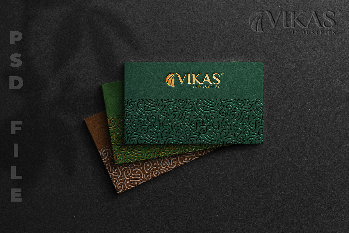 Luxury Business Card Mockup, a Product Mockup by Modaldesain