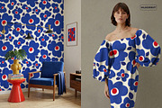 Bold Modern Abstract Floral Pattern, a Pattern Graphic by likorbut (Thumbnail 6 of 11)