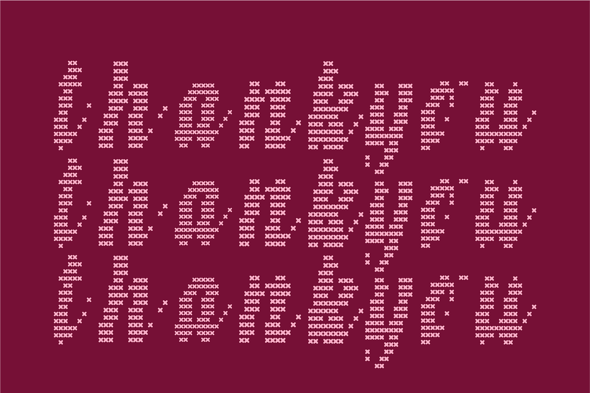 Silmona | A Embroidery Script Font, a Handwritten Font by Berdansabersama (Photo 9 of 9)