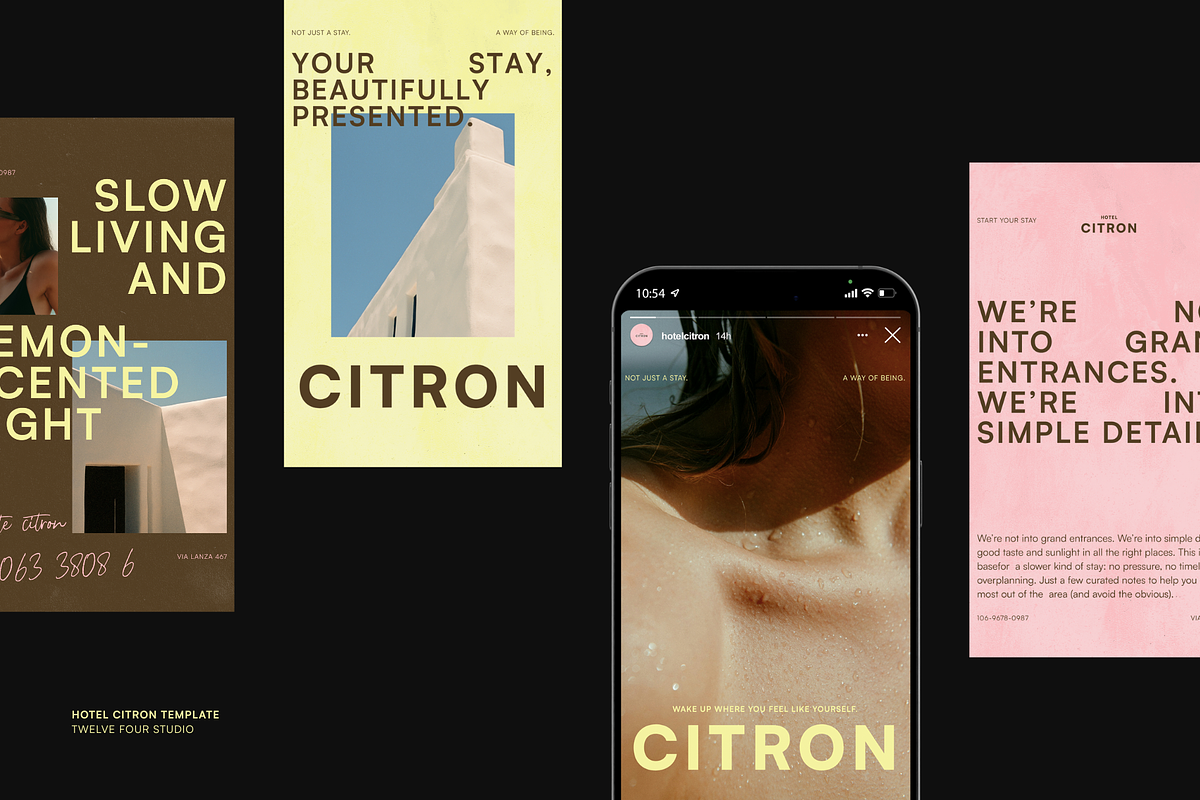 Canva Stories Kit for Boutique Hotels & Hosts preview 3