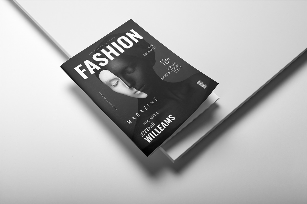 Fashion Magazine Template preview 2