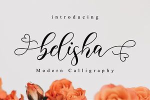 Belisha - A Lovely Script Font