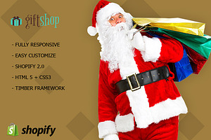Gift Shop - Shopify Theme