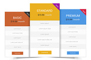 Pricing Package, a Templates & Theme by ARP Creation (Thumbnail 1 of 6)