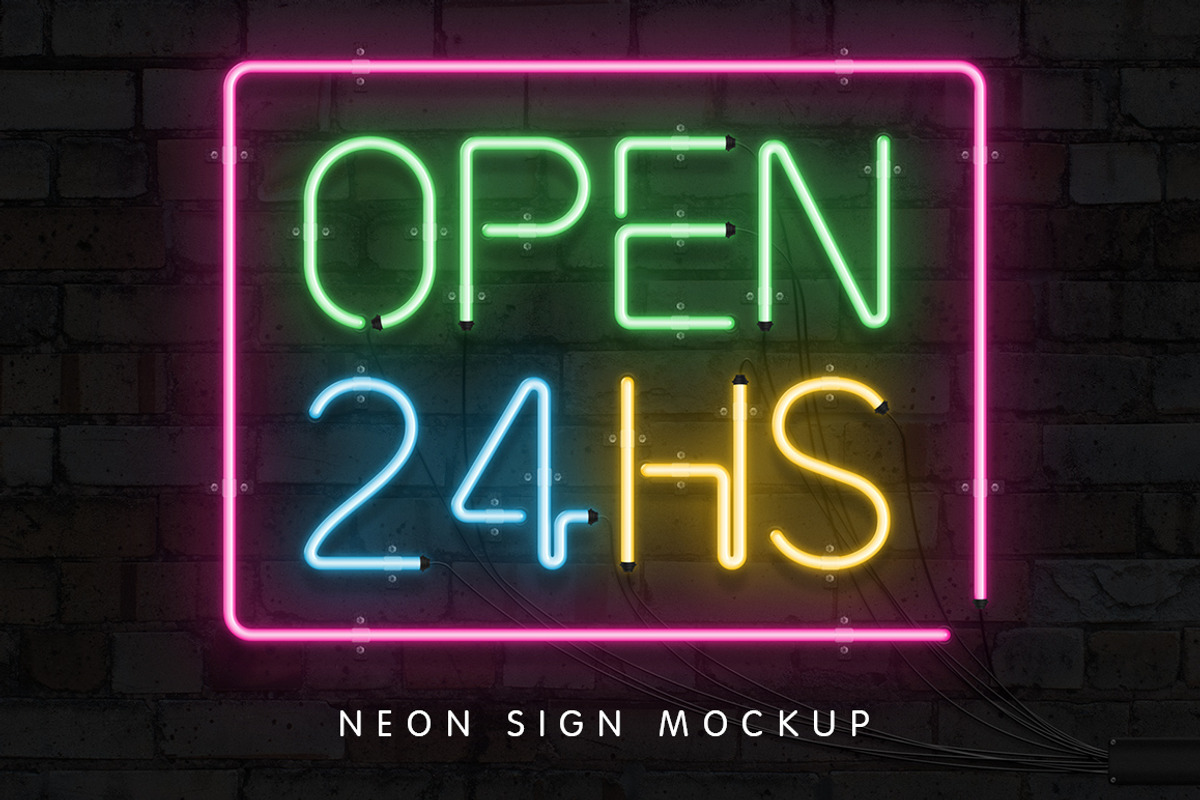 Neon Font & Sign Collection preview 5
