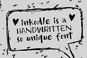 Inkodle – Messy Handwritten Font, a Handwritten Font by Mahesans Co (Thumbnail 3 of 10)