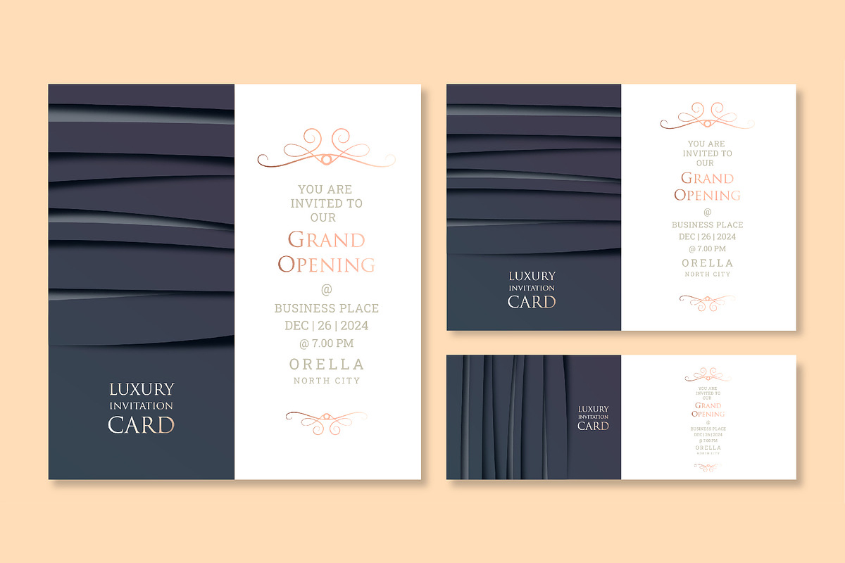 175+ Abstract Vector Invitations, an Invitation Template by M6 Gallery (Photo 76 of 126)