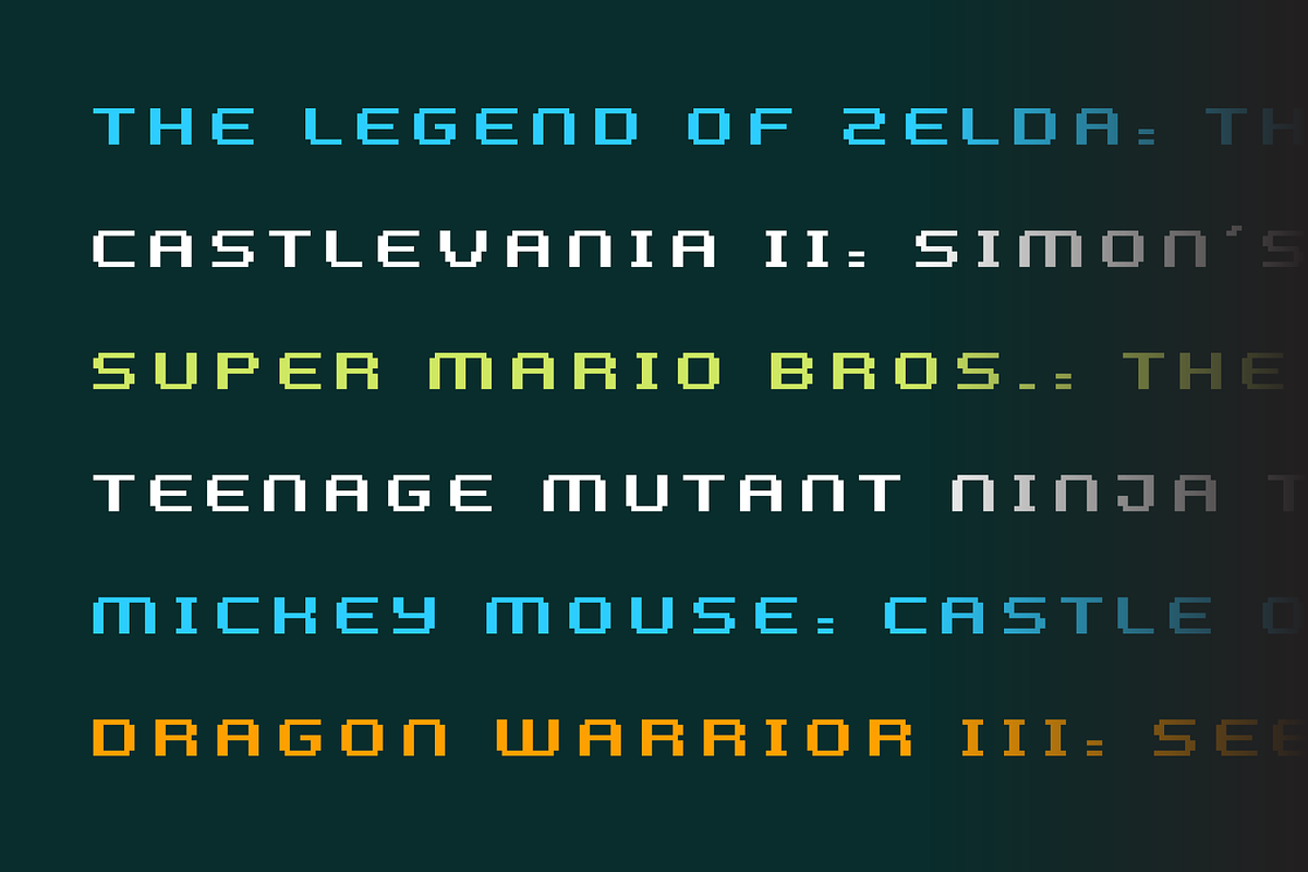 Orochima - Pixel Typeface, a Sans Serif Font by alpercakici (Photo 12 of 12)