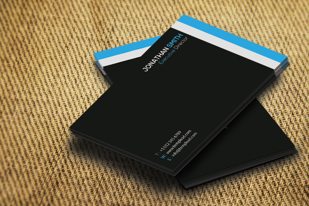 Corporate Business Card SE0258, a Card Template by annozio (Photo 2 of 3)