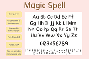 Magic Spell Minimal Handwritten Font, a Handwritten Font by The Gelato Type (Thumbnail 2 of 12)