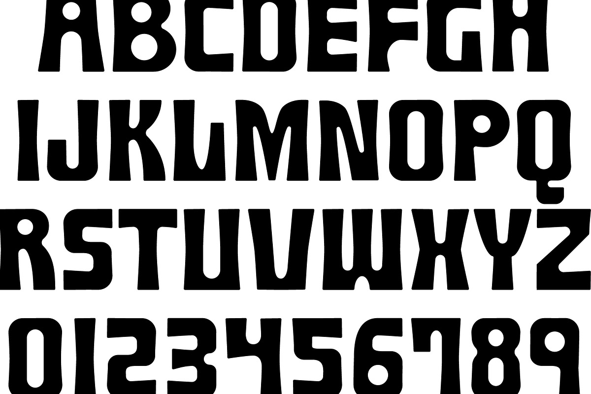 Paloma.otf, a Hank Makes Font, a Font by Hank Makes (Photo 2 of 4)