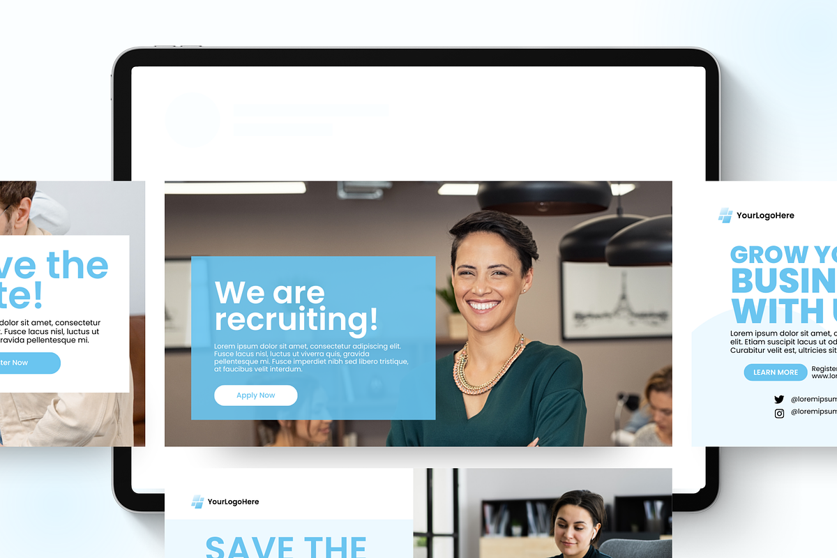 Social Media Post Canva Templates, a Social Media Template by Studio B | Canva Template (Photo 12 of 13)