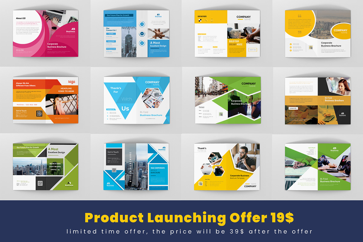 50+ Bi Fold Brochure Design, a Brochure Template by ZAAS (Photo 5 of 5)