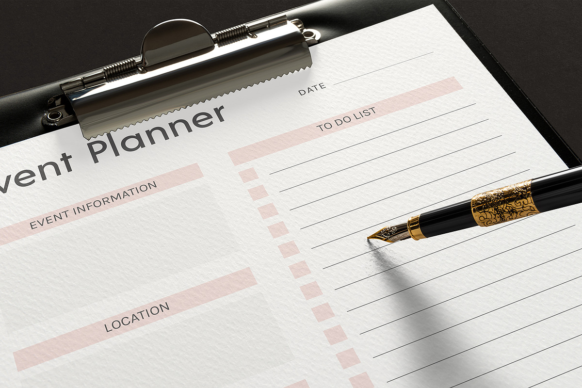 Event Planner, a Stationery Template by DesignDevisers (Photo 7 of 10)