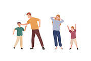 Bad relationships, parents and kids, a Person Illustration by Good Studio (Thumbnail 3 of 4)