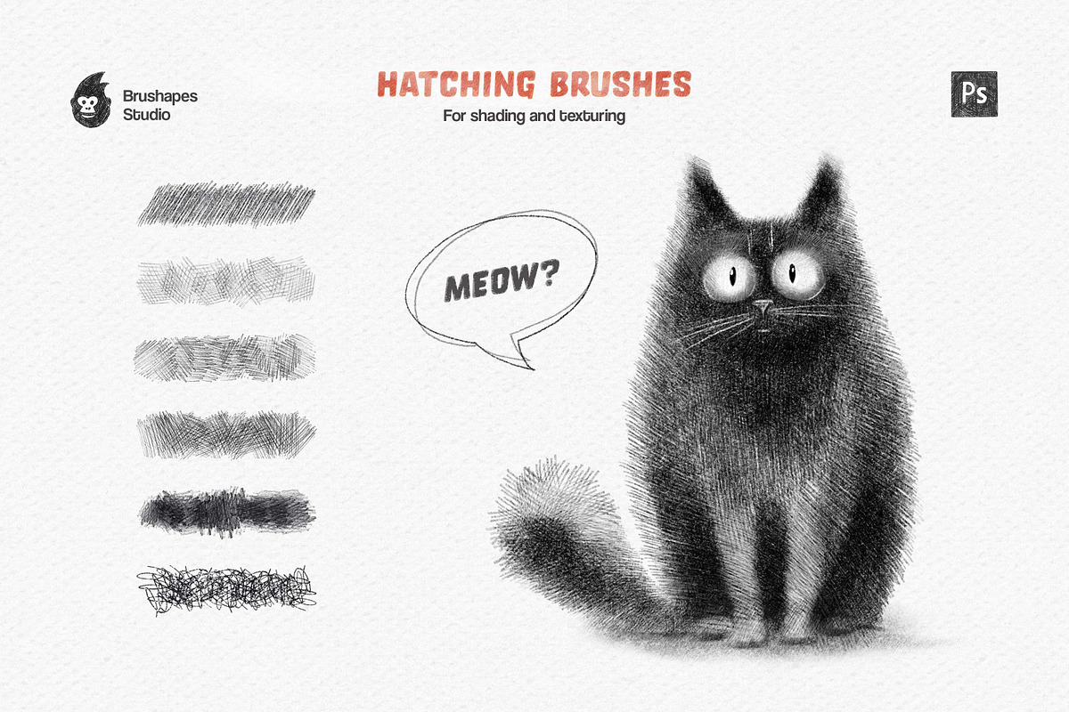 Pencil Party Photoshop Brushes, a Brushes & More by brushapes.com (Photo 5 of 10)