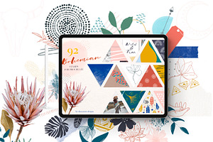 Bohemain Brush pack for Procreate