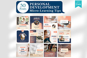 Personal Development Canva Templates, a Social Media Template by Viral Content Design (Thumbnail 6 of 14)