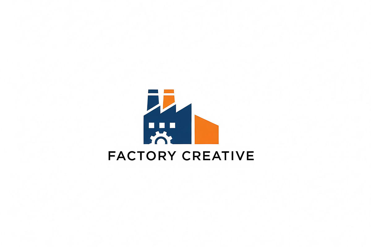 Factory Creative Logo, a Branding & Logo Template by Logocreative (Photo 2 of 2)