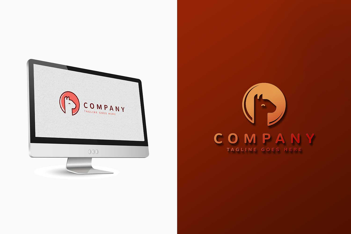 Alpaca Logo Template, a Branding & Logo Template by C_Monica (Photo 2 of 3)