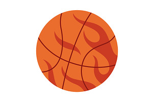 Basketball element. Game, an Object Illustration by Things for designers
