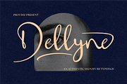Dellynne - Elegant Signature Handwri, a Handwritten Font by Indotype Foundry (Thumbnail 1 of 10)