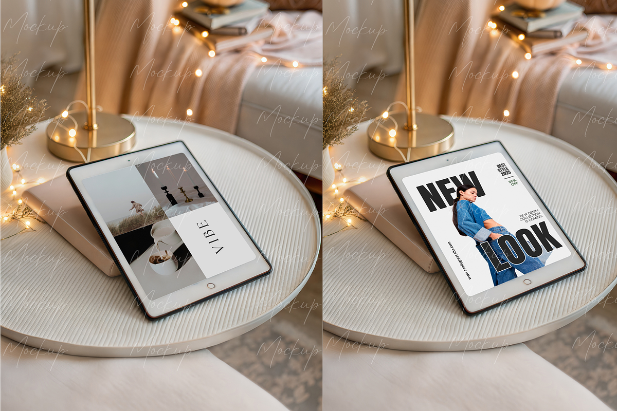 Minimal Tablet Screen Mockup, a Product Mockup by TatiMockup (Photo 3 of 3)