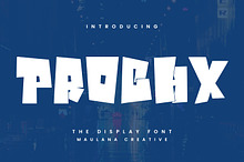 Prochx Display Font