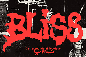 Bliss TM – DIY Vibes Font, a Font by Type Mania