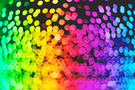 Rainbow colorful bokeh illumination wallpaper texture, defocused, an Arts & Entertainment Photo by Ministocker