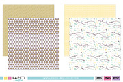 Botanical & Neutral Scrapbook Paper, a Pattern Graphic by Lapeticrafter (Thumbnail 4 of 5)