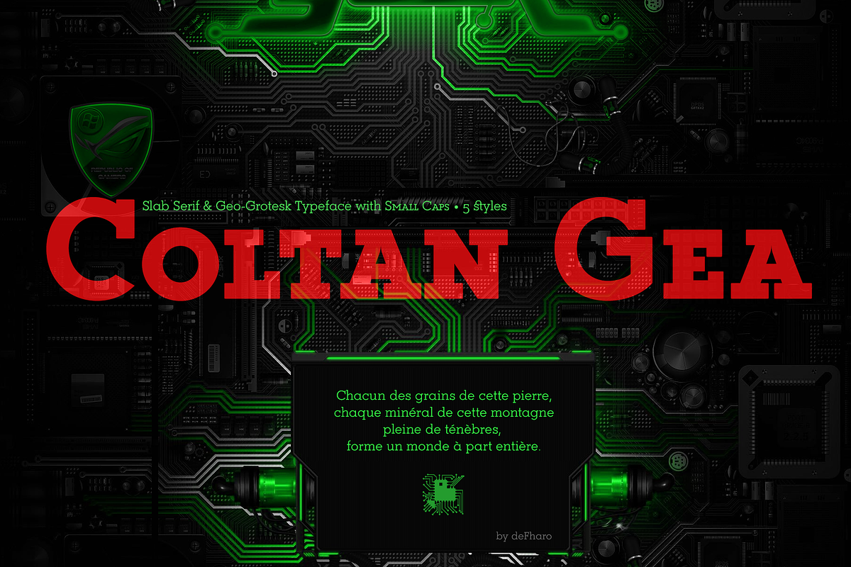 Coltan Gea Slab -5 fonts- preview 3