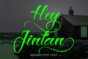 Hey Jintan, a Script Font by Gatype (Thumbnail 1 of 10)