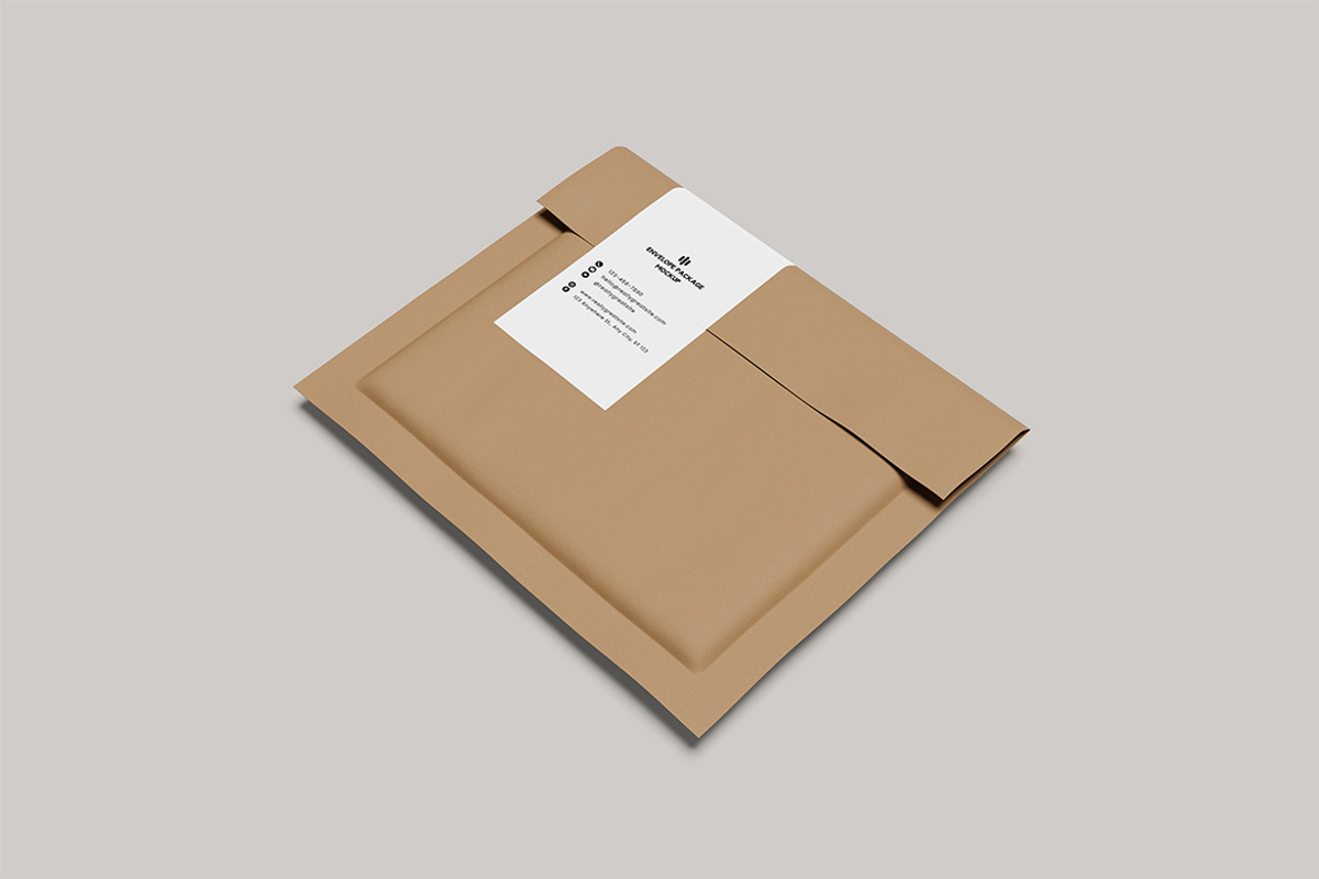Envelope Packaging Mockup, an Advertising Mockup by swsi-studio (Photo 3 of 5)