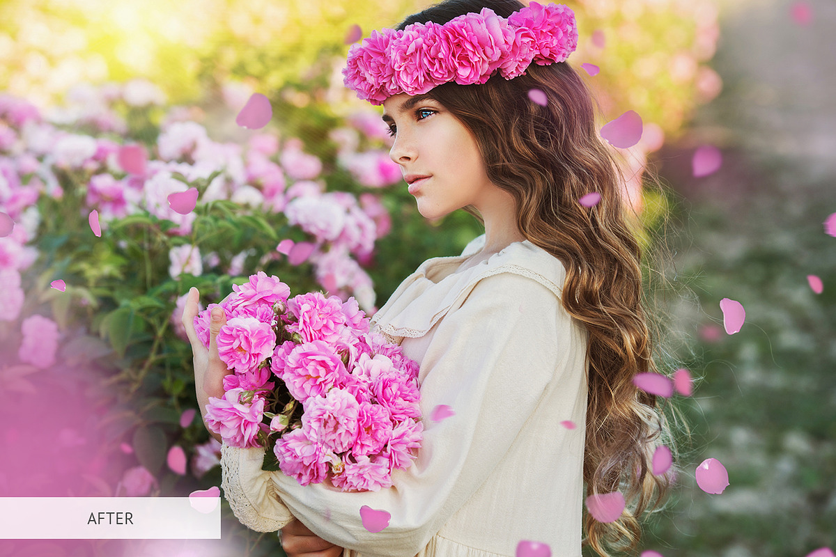 Rose Petals Photoshop Overlays, a Plug-in Add-On by FixThePhoto (Photo 26 of 34)