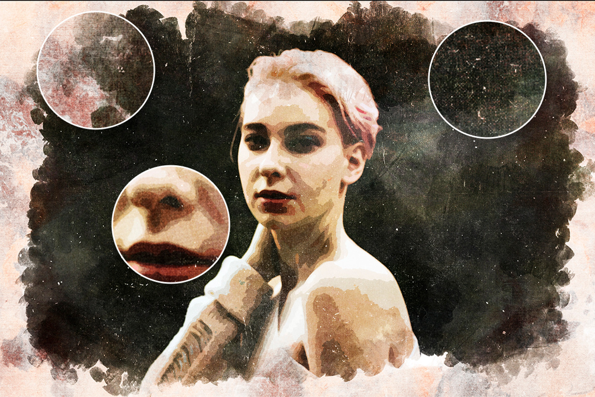 Creative Portrait: Smart PSD. Effect, an Action Add-On by Gromov Design