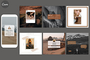 LYRA INSTAGRAM TEMPLATES CANVA, a Social Media Template by IsikChic (Thumbnail 5 of 8)