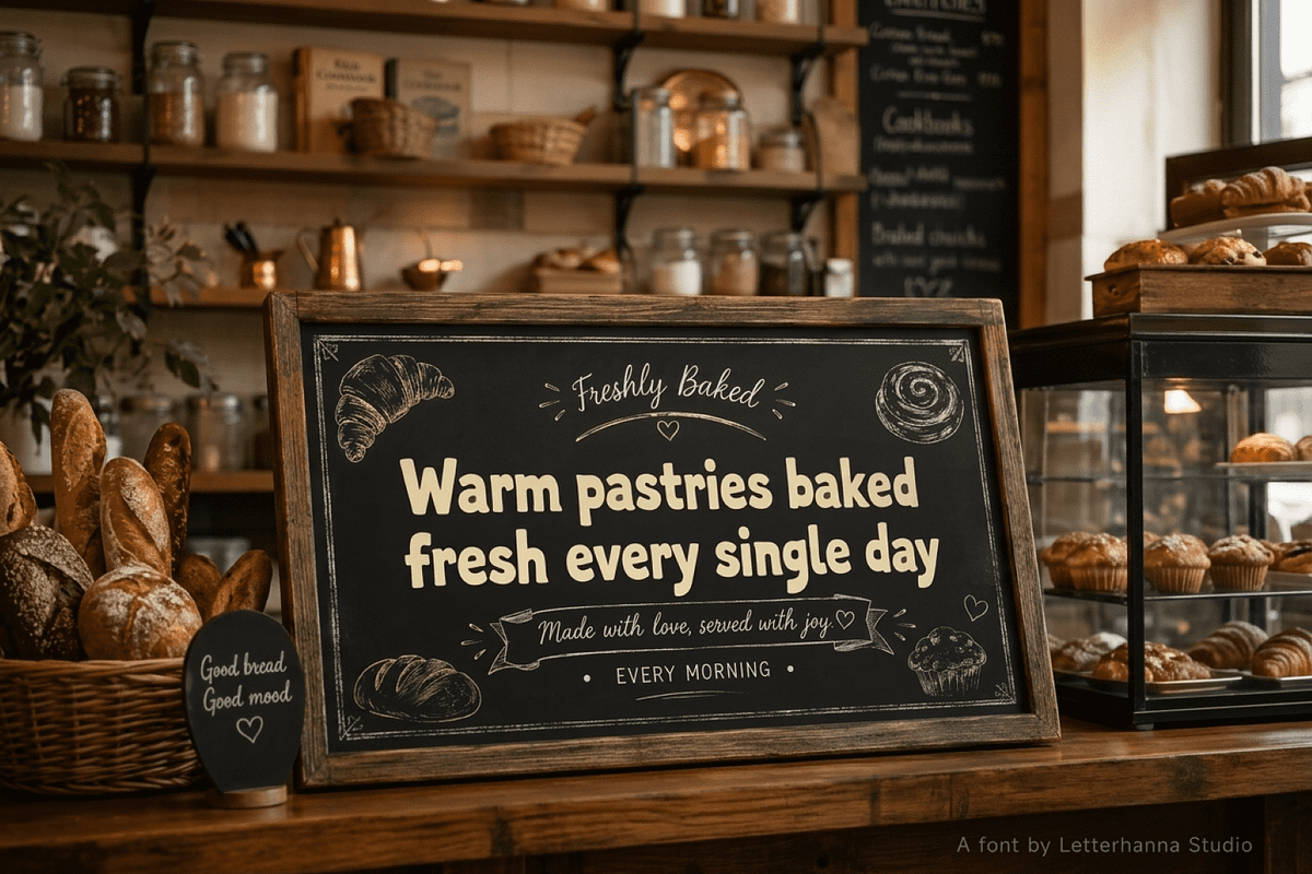 Wildgrin Font: Bold Playful, a Handwritten Font by Letterhanna Studio (Photo 8 of 9)