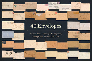 165 Vintage Paper Ephemera Vol. 1