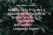 Meaty Nineties - Modern Retro, a Serif Font by Holyline Design (Thumbnail 12 of 15)