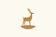 Deer Silhouette Logo Template, a Branding & Logo Template by EndR_ID (Thumbnail 3 of 4)