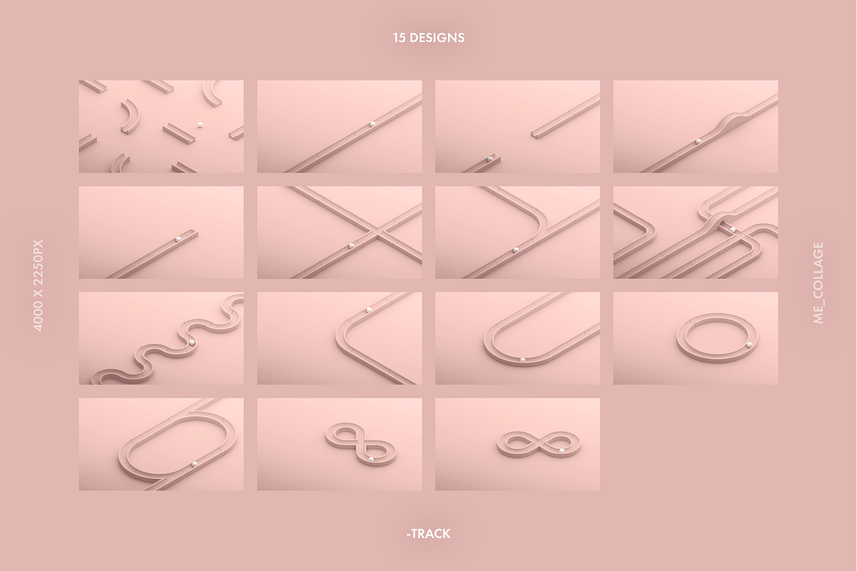 TRACK - 60 MARBLE RUNS, a Templates & Theme by ME_COLLAGE (Photo 11 of 18)