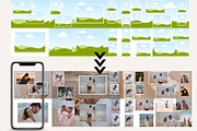 Seamless Carousel Instagram Posts, a Social Media Template by GraphiCarola (Thumbnail 4 of 8)