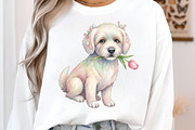 Whimsical Easter Dogs Clipart, an Illustration by SinaCreation (Thumbnail 6 of 11)