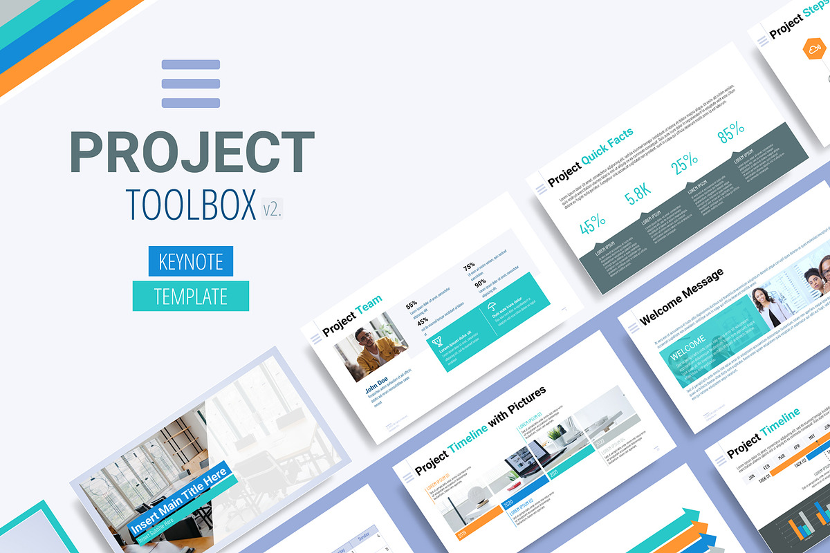 Project Presentation Template - KEY, a Presentation Template by AdrianDragne (Photo 1 of 10)