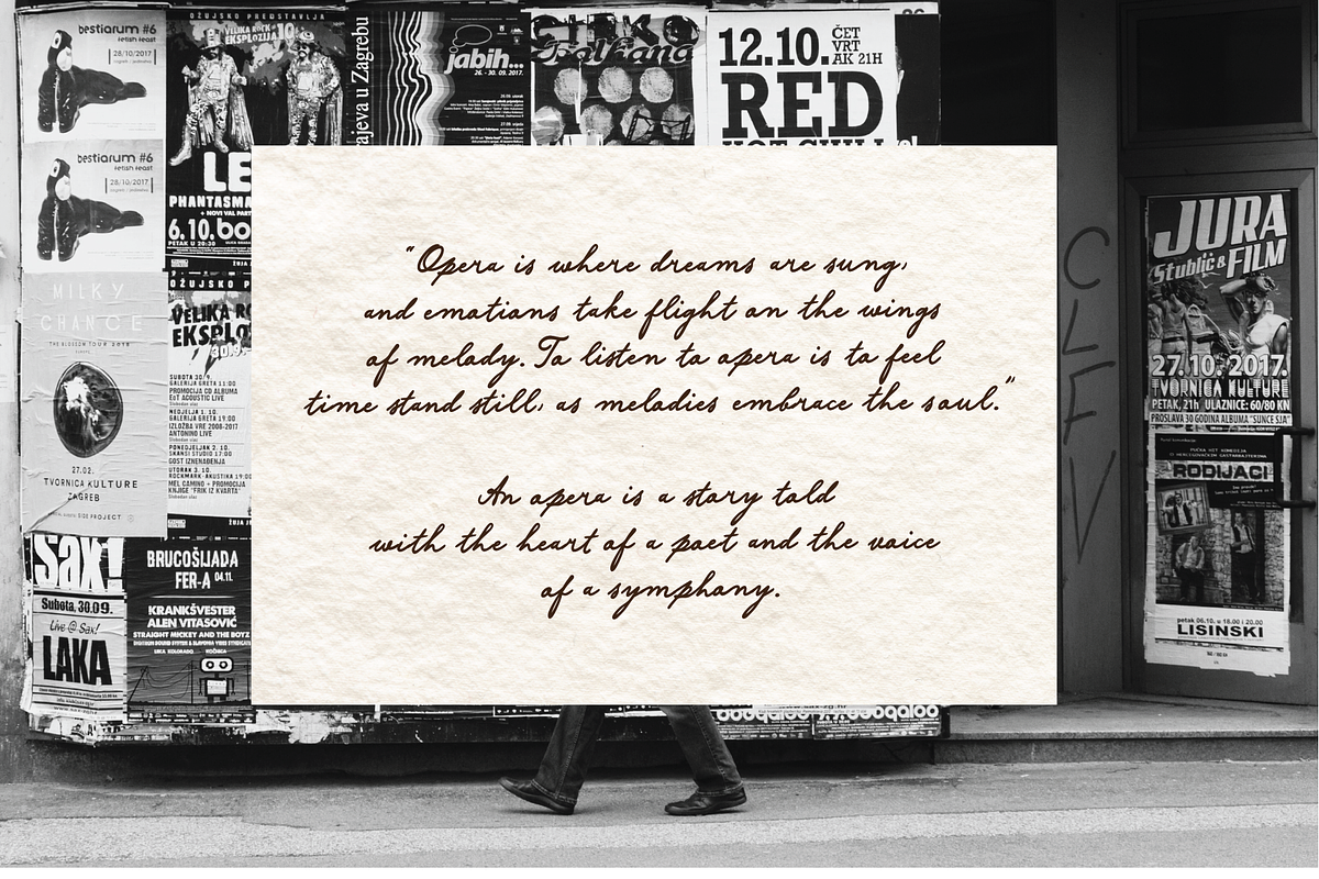 Opera de Falsetto Handwriting, a Handwritten Font by Pinakiaa Studios (Photo 5 of 10)