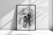 Dog Watercolor Photo Effect, an Action Add-On by Photoshop Action (Thumbnail 3 of 19)