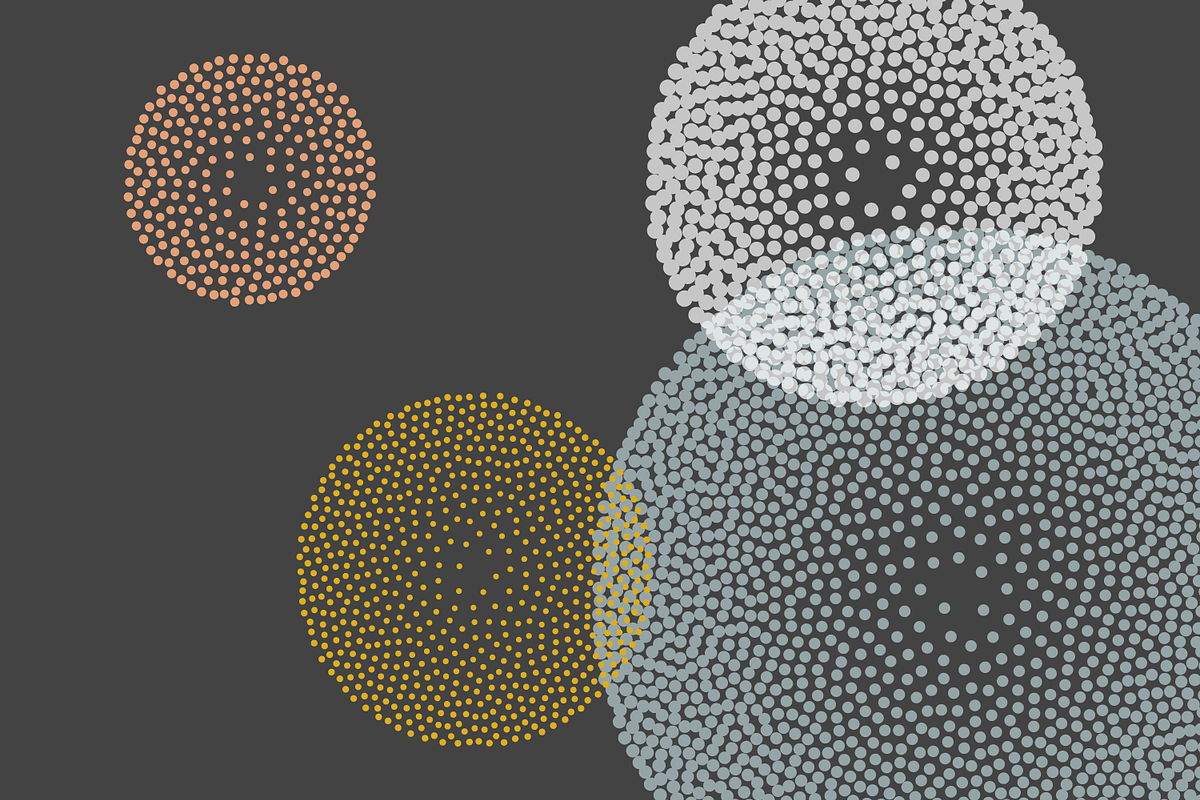 Circle Tones Vol. 16 | 20 Vectors, a Texture Graphic by invisiblelayer (Photo 3 of 5)