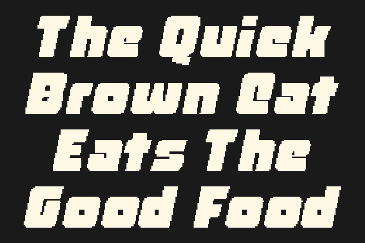 CS Celka Pixel, a Sans Serif Font by Craft Supply Co. (Photo 5 of 8)