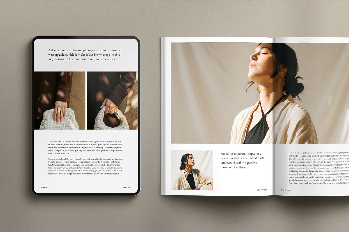 The Prompt Magazine Template, a Design Template by Ruben Stom (Photo 5 of 15)